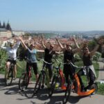 Prague Panoramic Views e-bike and e-Scooter guided Tour - The Metronome: A Modern Landmark and Viewpoint