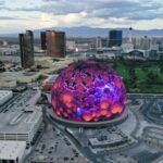 Private 1.5 Hour Sphere Las Vegas Guided Tour in an EVR car - Driving Through Las Vegas Landmarks and Lights