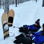 Private 2-Hour Snowboarding in Levi - Hiking Up with Snowshoes and Hot Drinks at the Summit