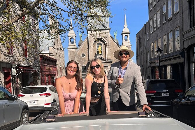 PRIVATE 3-hour COMPLETE tour of Montréal in convertible Cadillac - Cruising Through Old Montreal’s Historic Streets