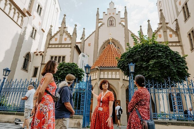 PRIVATE: 3h Stories of Prague Jewish Quarter Tour, drink included - Discover the Spanish Synagogue and Its Architectural Charm