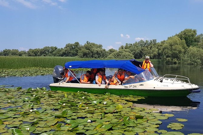 PRIVATE 4-5h speedboat tour to the village Mila23 - Departure and Meeting Point at Tulcea Waterfront