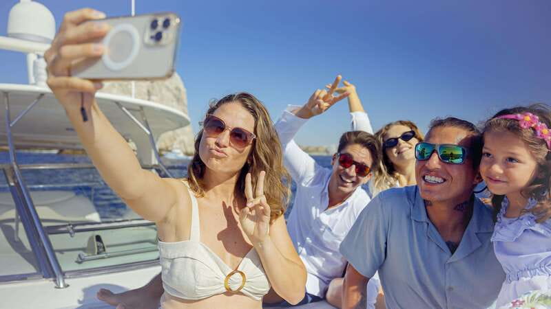 Private 45' Yacht in Cabo - Starting at H Dock: The Meeting Point for Your Cabo Yacht Trip