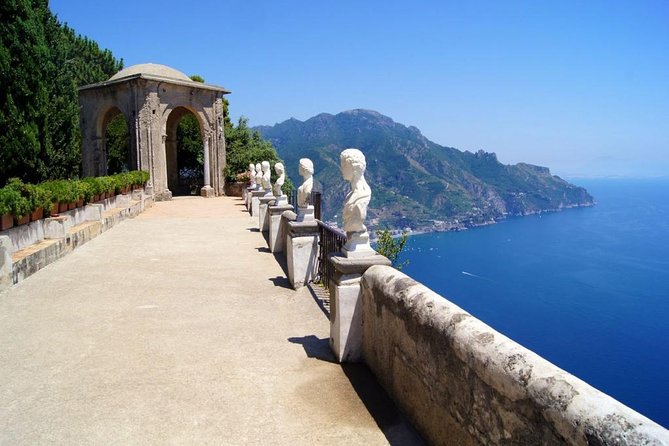 Private Amalfi Coast Tour: Scenic Positano, Amalfi & Ravello - Exploring Ravellos Gardens and Views