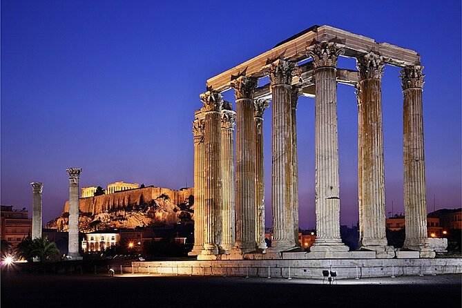 Private Athens Full Day Tour - Visiting the Temple of Olympian Zeus: Columns of Ancient Grandeur