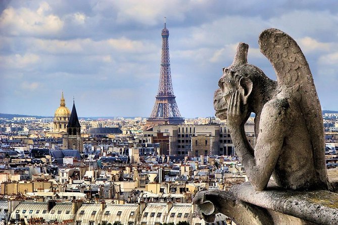 Private Auto Paris City Tour with Audio Guide - Route Highlights: From the Eiffel Tower to Notre Dame