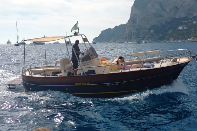 Private boat tour Capri Full day - Exploring Capri’s Iconic Faraglioni and Caves