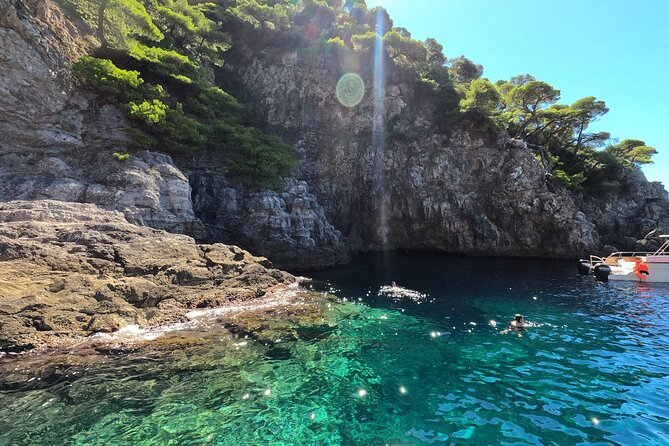 Private Boat Tour Dubrovnik and Elaphiti Islands - Exploring Sunj Beach on Lopud Island