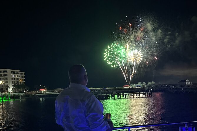 Private Boat Tours in Destin Fireworks Cruises - Departing from Destin’s Harbor at 8:00 pm