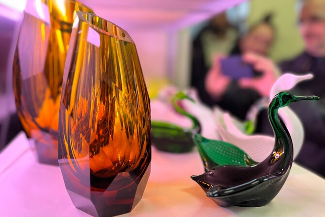 Private Bohemian Glass and Czech Crystal Tour with lunch included - Visiting the Workshop of Master Jiri Pacinek and His Glass Sculptures