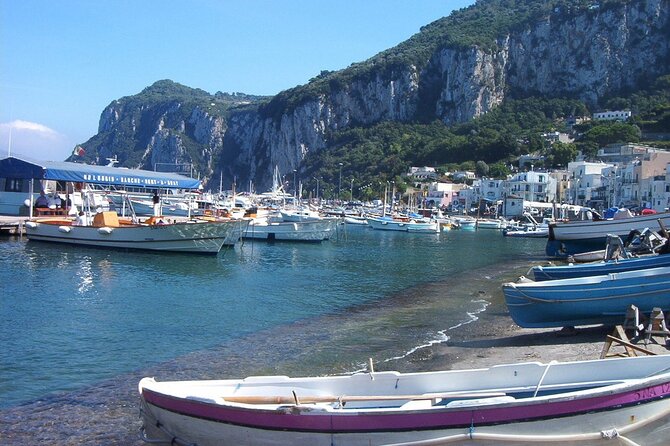 Private Capri Blue Grotto No Stress Tour with Kids from Sorrento - Starting Point at the Sorrento Port in the Morning