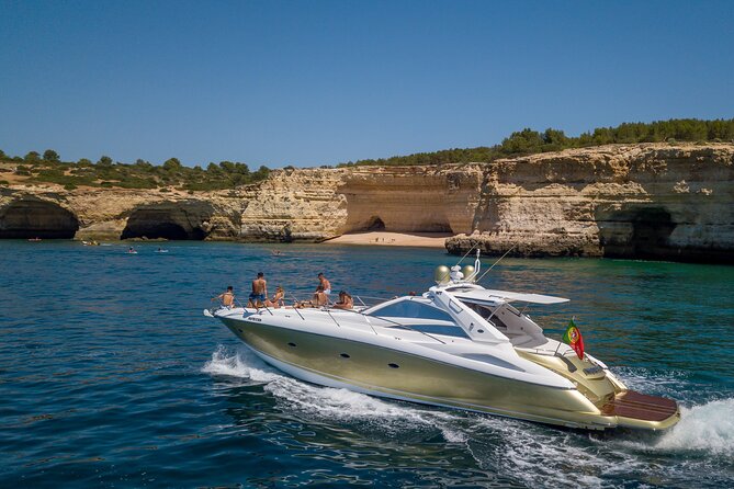 Private Coastline and Dolphins Yacht Cruise from Albufeira - Luxury Yachts with Panoramic Views and Comfort
