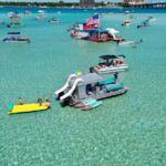 Private Crab Island Slide Pontoon Charter w/Restroom (Up to 12) - What Sets the Crab Island Slide Pontoon Apart