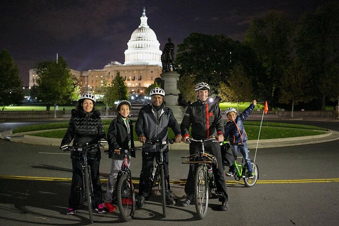 Private DC Monuments at Night Bike Tour - Customizable Stops and Flexible Pace