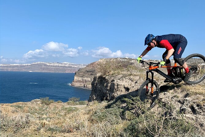 Private Electric Mountain Bike Experience and Tour in Santorini - Starting at Faros Market for Local Flavors and Family Wines