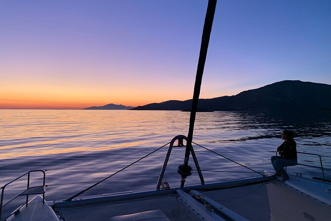 Private Full Day Catamaran Cruise from Paros with Lunch - Exploring Panteronisi and Tigani Islands