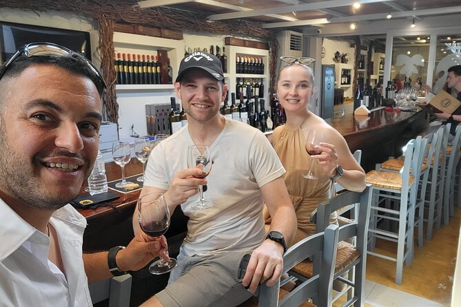 Private Full-Day Santorini Hidden Gems and Wine Experience - Ascend to Profitis Ilias for Panoramic Vistas