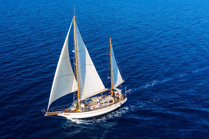 Private Full Day Tour in South Paros Caves Despotiko - Sailing from Pisso Livadi to the Antiparos Strait