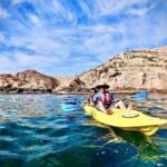Private Glass bottom Kayak and snorkel at two Bays - Santa María Beach: Kayaking with a View and Safety Briefing