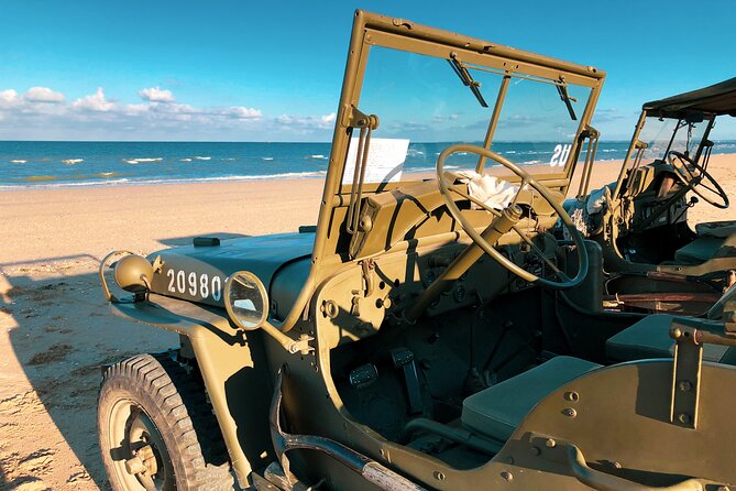 Private Guided Tour in WW2 Jeep of the Landing Beaches - The Stops Along Normandy’s WWII Landing Sites