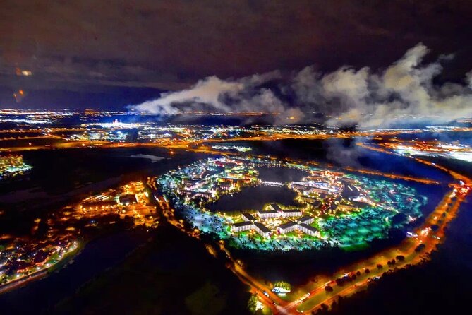 Private Helicopter 45Min Fireworks Tour over Orlando Theme Parks - The Helicopter Flight Path and Overflight Highlights