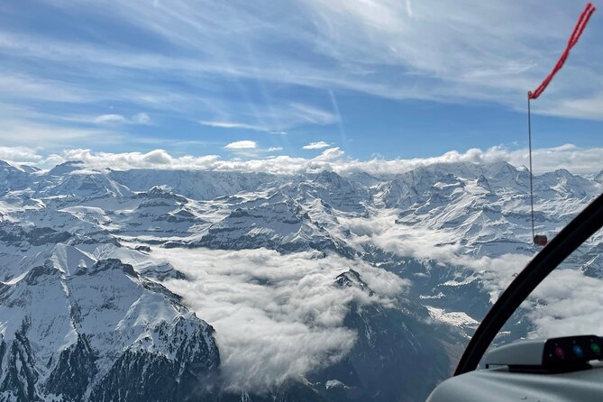 Private helicopter tour to the Swiss Alps - see the Eiger, Monch and Jungfrau - Iconic Landmarks: Jungfraujoch, Sphinx, and Piz-Gloria