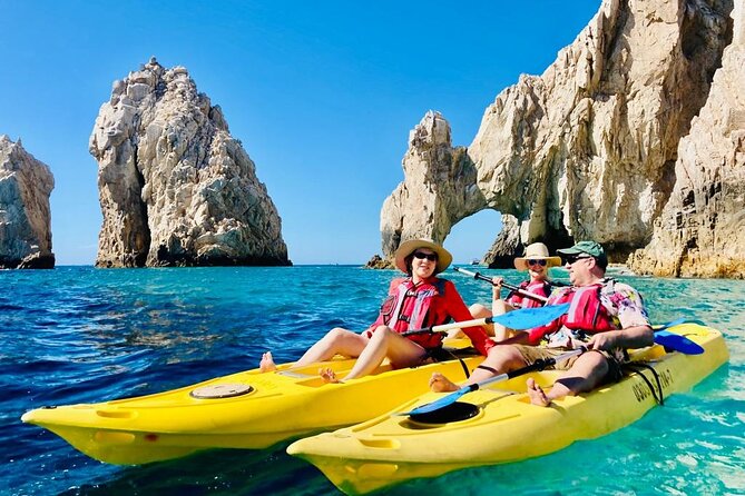 Private Los Cabos Arch & Playa del Amor tour by Glass bottom kayak - The Experience of Glass Bottom Kayaking