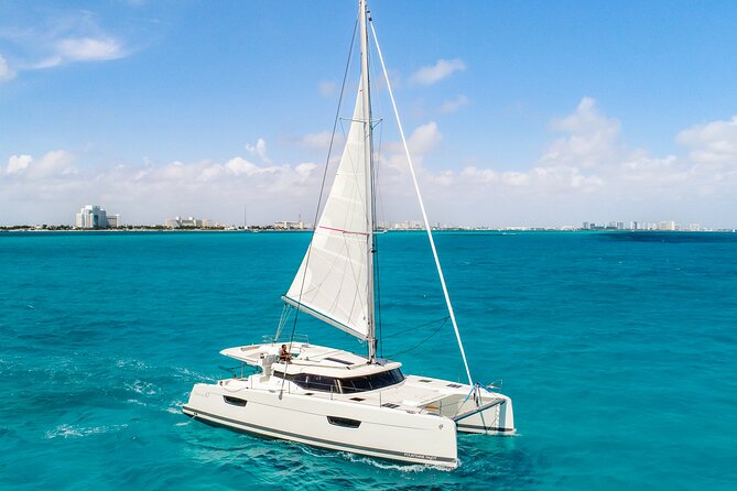 Private Luxury Catamaran Cancun to Isla Mujeres | For up to 30 pp - Introduction to the Cancun to Isla Mujeres Luxury Catamaran
