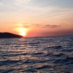 Private Luxury Sunset Cruise Blue Caves Champagne Included 5pax - The Starting Point at Psarou Harbor in Zakynthos