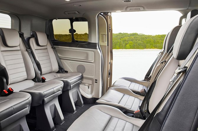 Private Luxury Van from Heathrow Airport LHR to Central London - Comfort and Style in a Fully-Equipped Mercedes V Class