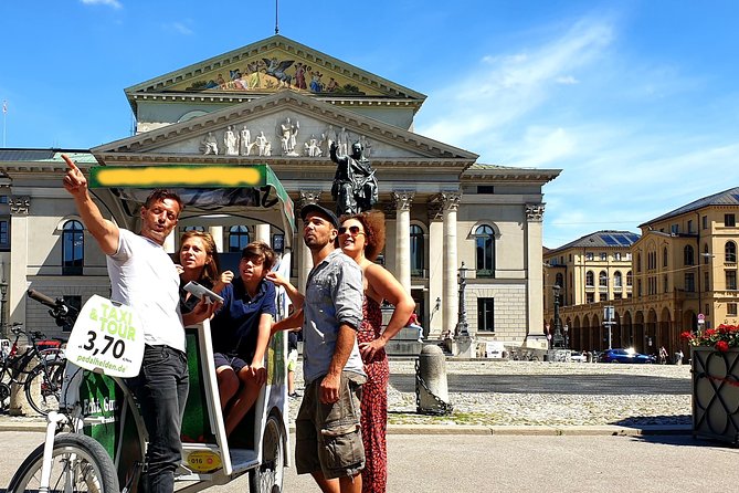 Private Munich Rickshaw City Tour and English Garden - Exploring the English Garden: Surfers, Bikinis, and Nature