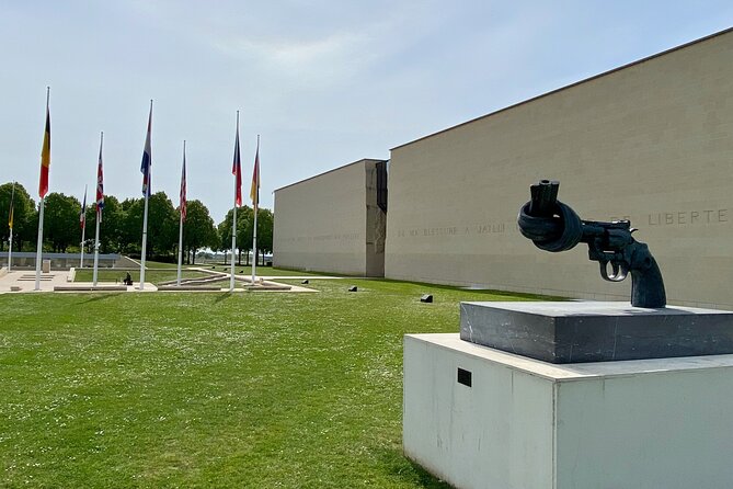 Private Normandy D-Day Omaha Beaches Top 6 Sights Trip from Paris - Visiting the Caen Memorial and Museum