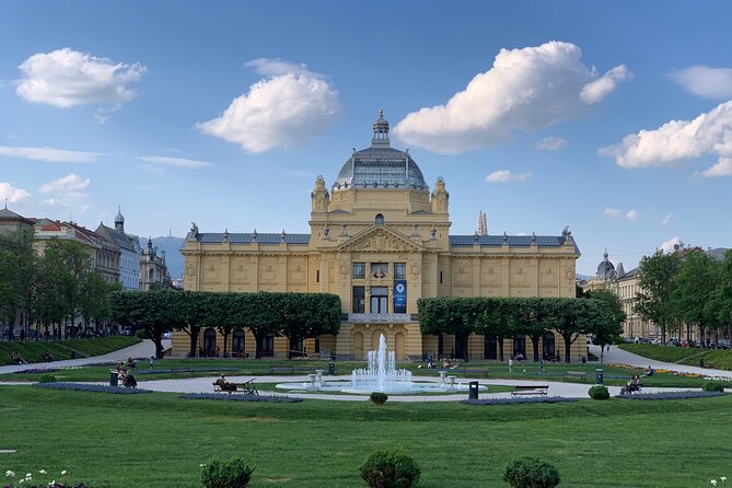 Private Panorama Tour of Zagreb with premium vehicle - Imposing Neoclassical Architecture at Zagreb Glavni Kolodvor