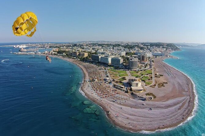 Private Parasailing at Rhodes Elli Beach - What You See from Above: Rhodes’ Most Famous Sights