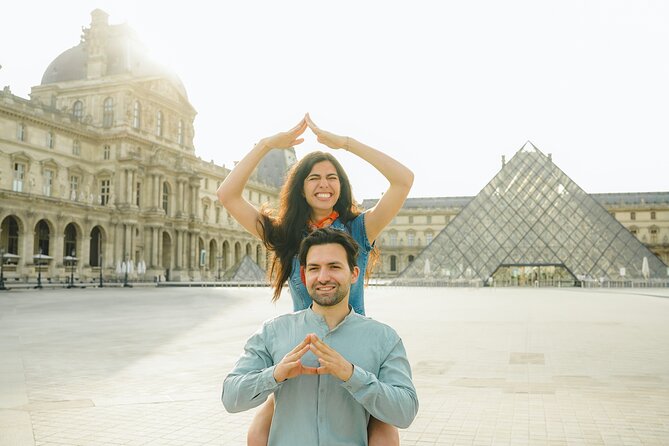 Private Photo Shoot at the Louvre - Walking Through the Iconic Louvre Museum Sights