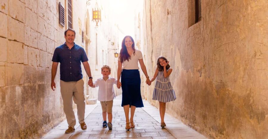 Private Photoshoot in Malta - Starting Point at Valletta Triton Fountain or Mdina Gate