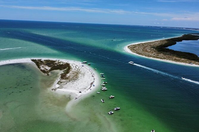 Private Sandbar Party Charter in St. Pete - Scenic Route Through Tierra Verde and Gulf Shores