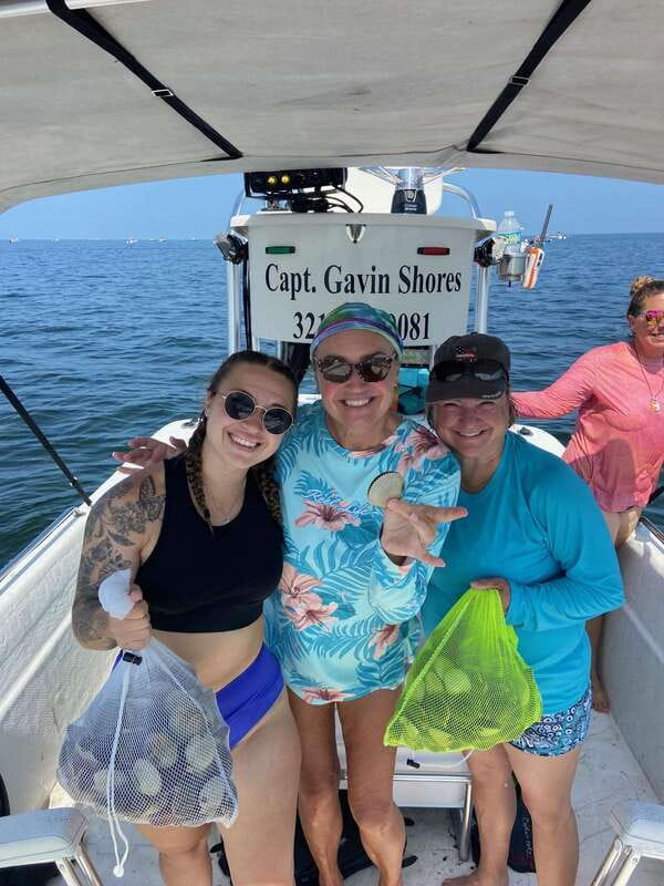 Private Scallop Hunt and Snorkel - The Scenic Gulf of Mexico Setting for Snorkeling and Shelling