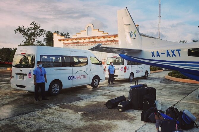 Private Shuttle from Inside Cozumel Airport to hotels in Cozumel - How the Pickup and Drop-off Process Works in Cozumel