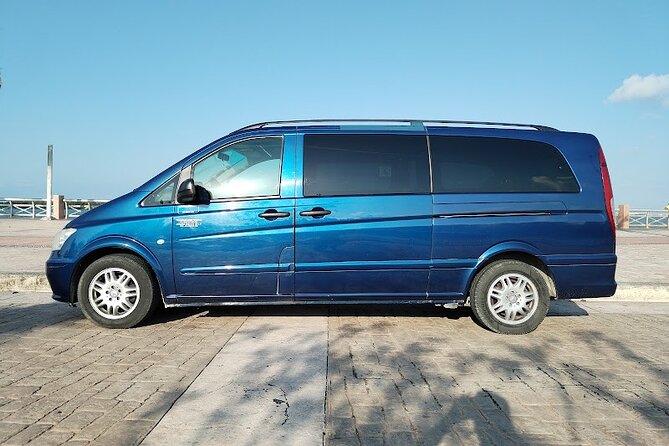 Private shuttle service to Cancun Airport, from hotel or lodging - Vehicle Options and Capacity