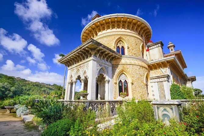 Private Sintra Day Trip from Lisbon with Wine Tasting and Monserrate Palace - Visiting the Stunning Parque e Palacio de Monserrate