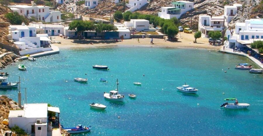 Private Speedboat Cruise to the South Coast of Sifnos Island - Starting Point at Platis Gialos Marina