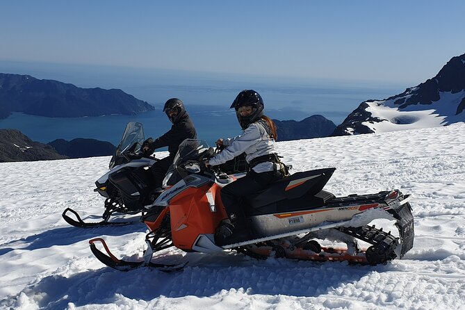 Private Summer Snowmobile / Helicopter Tour - The Route: From Seward to Godwin Glacier by Helicopter