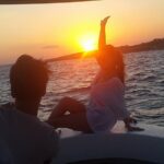 Private Sunset Boat Tour from Sorrento with Aperitif on board - Visiting Bagni Regina Giovanna and the Roman Ruins