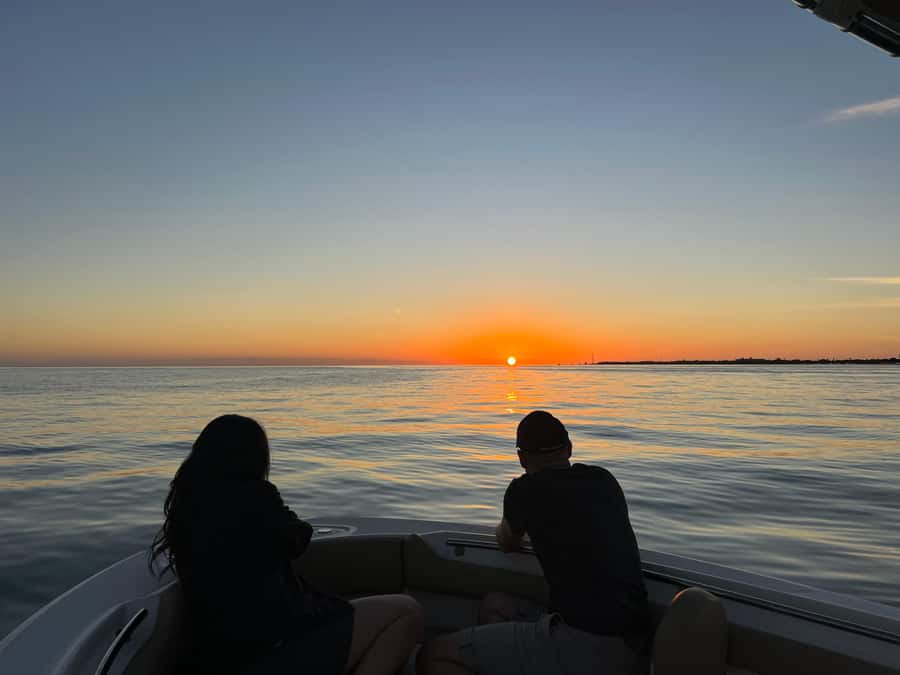 Private Sunset Cruise - The Private Boat: A Comfortable and Stylish Vessel