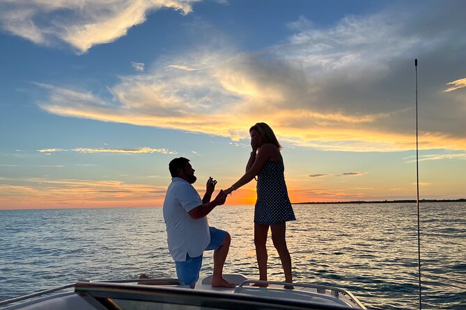 Private Sunset Cruise around Key West - Watching the Sunset from Mallory Square and the Water