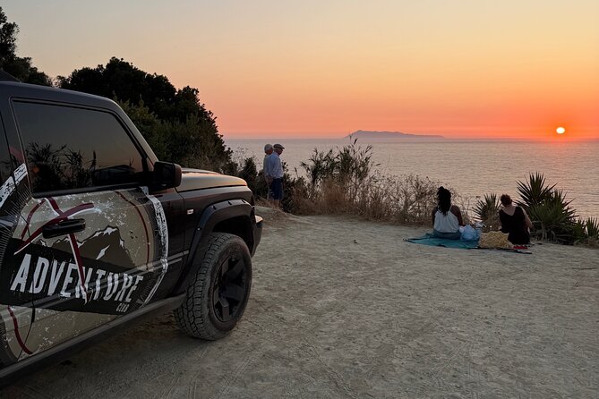 Private Sunset Jeep Safari in North West Corfu with Dinner - Scenic Off-Roading in North West Corfu