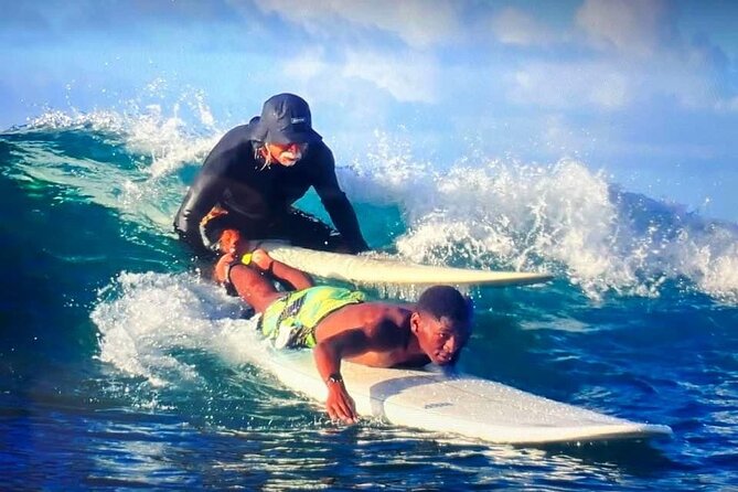 Private Surf Lesson with Transportation in Honolulu, Hawaii - Surfing at an Uncrowded, Locals-Only Spot