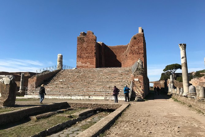 Private tour of Ostia, the ancient city harbor, by van with a PhD archaeologist - Detailed Stops at the Ostia Antica Ruins