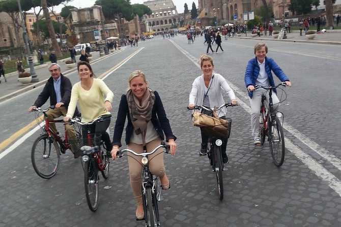 Private Tour of Rome by Bike - A Ride Around The Most Famous Places of Rome - Starting Point at Dearoma Tours & Travel in Rome